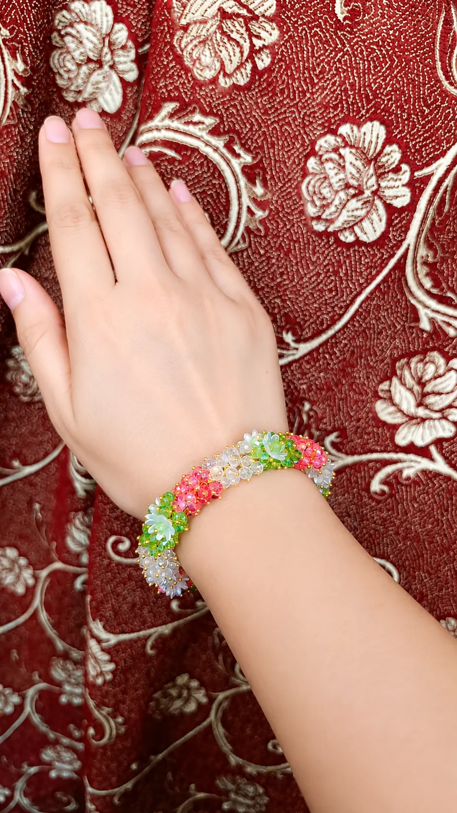 Beads Colorful Gajra